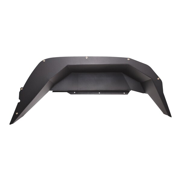 Trailfx TrailFX JL010RI; Fender; Black powder coated aluminum; Set of 2; Includes mounting hardware JL010RI - main